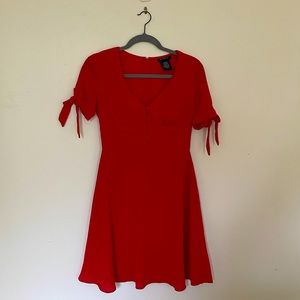 B. Darlin red skater dress